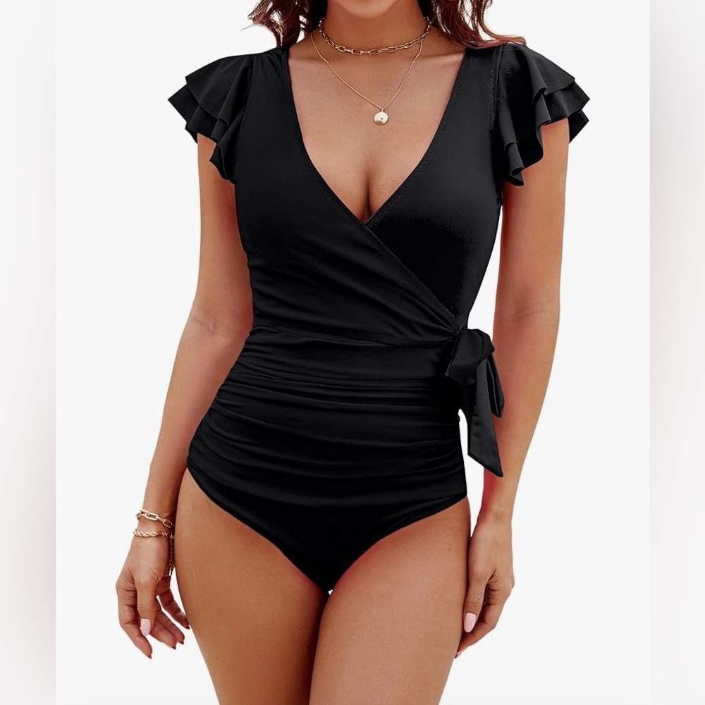 Blooming Jelly Women's Tummy Control Swimsuits Slimming One Piece Bathing C13
